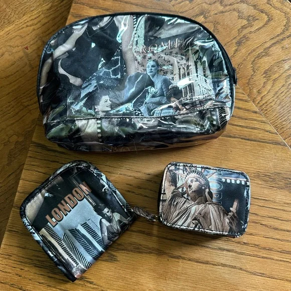 Vintage travel makeup case - Picture 10 of 14